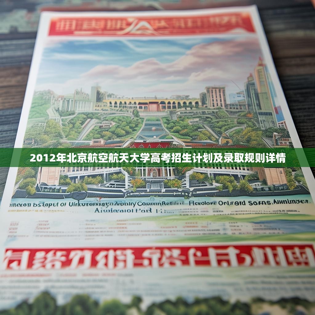 2012年北京航空航天大学高考招生计划及录取规则详情