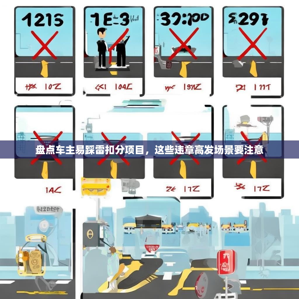 盘点车主易踩雷扣分项目，这些违章高发场景要注意