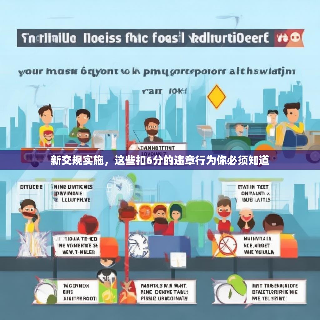 新交规实施，这些扣6分的违章行为你必须知道