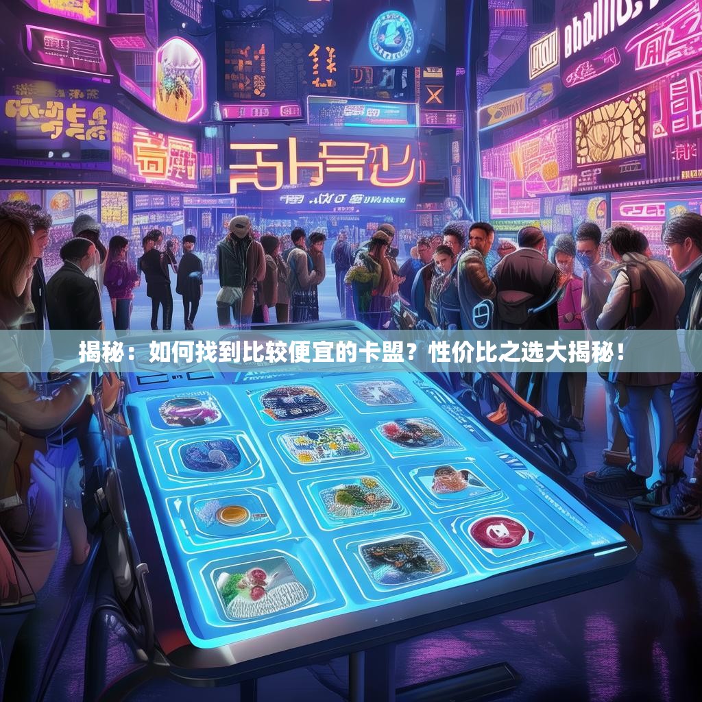 揭秘：如何找到比较便宜的卡盟？性价比之选大揭秘！