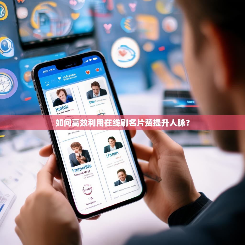 如何高效利用在线刷名片赞提升人脉？