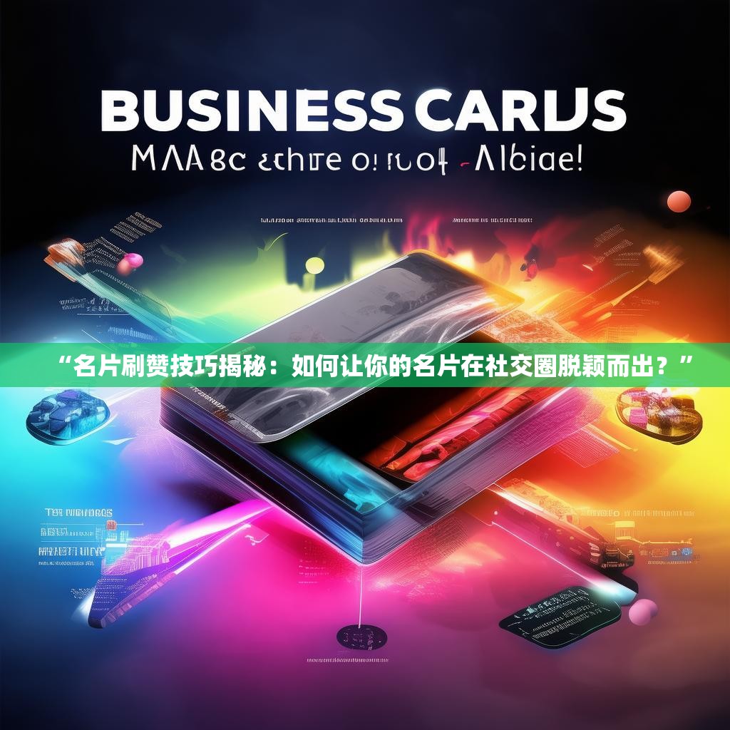 “名片刷赞技巧揭秘：如何让你的名片在社交圈脱颖而出？”