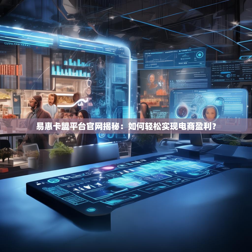易惠卡盟平台官网揭秘：如何轻松实现电商盈利？