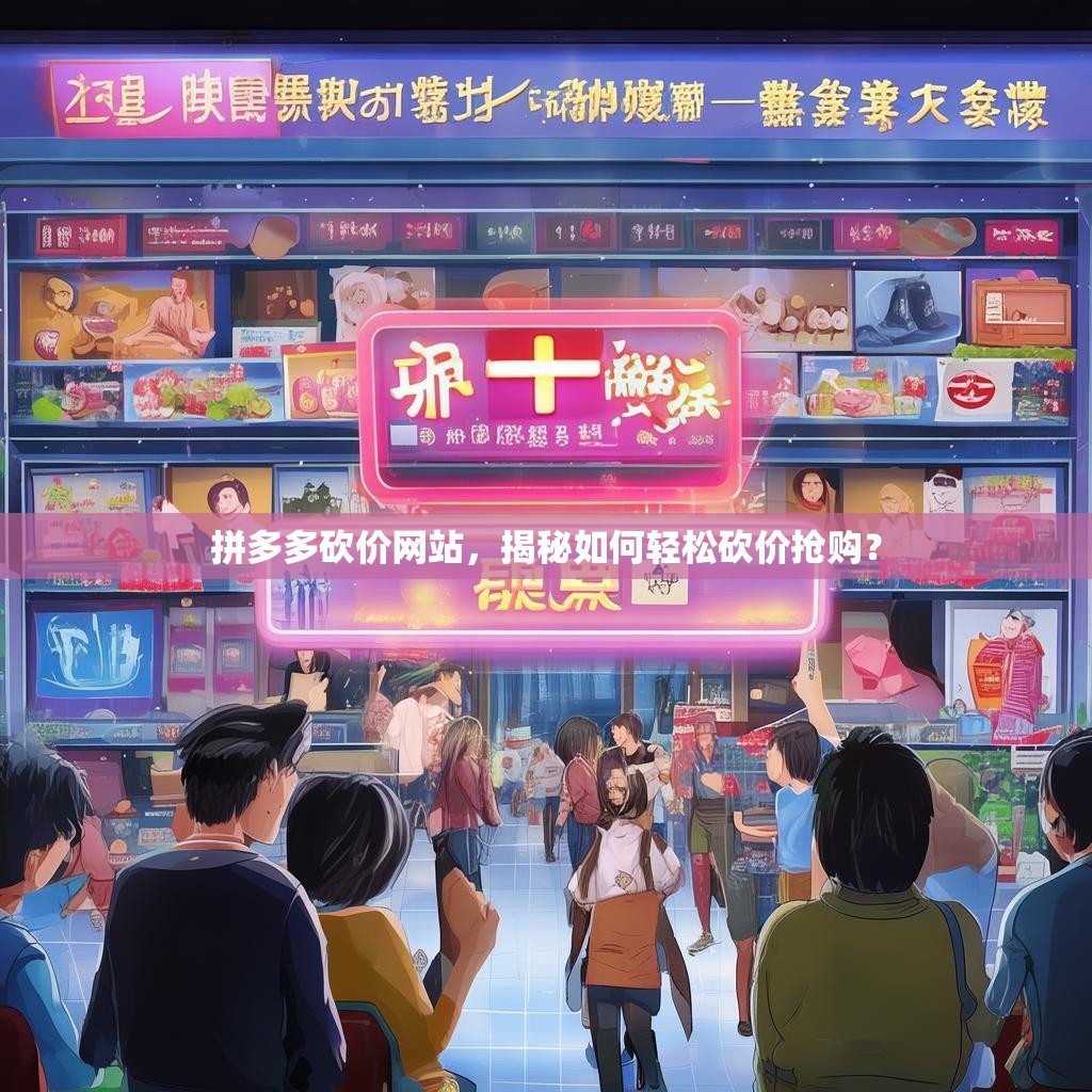 拼多多砍价网站，揭秘如何轻松砍价抢购？