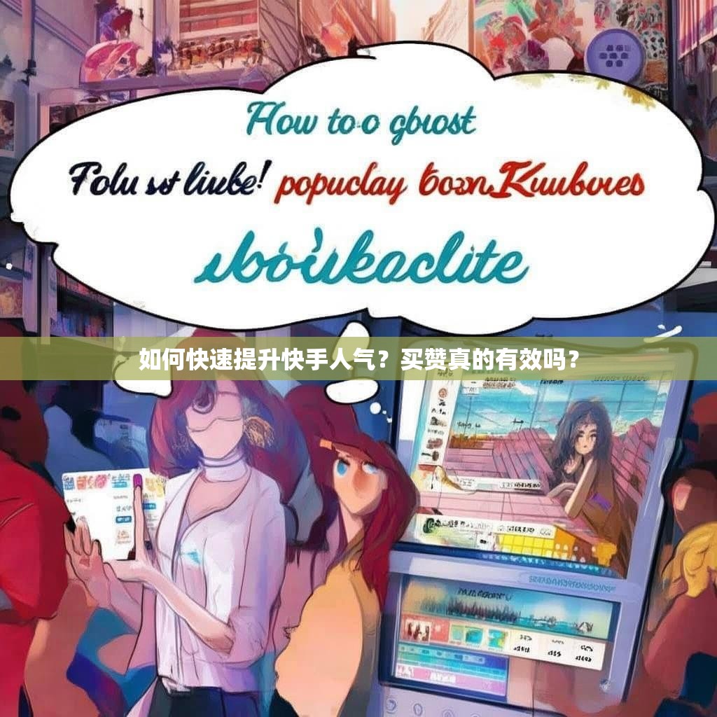如何快速提升快手人气？买赞真的有效吗？