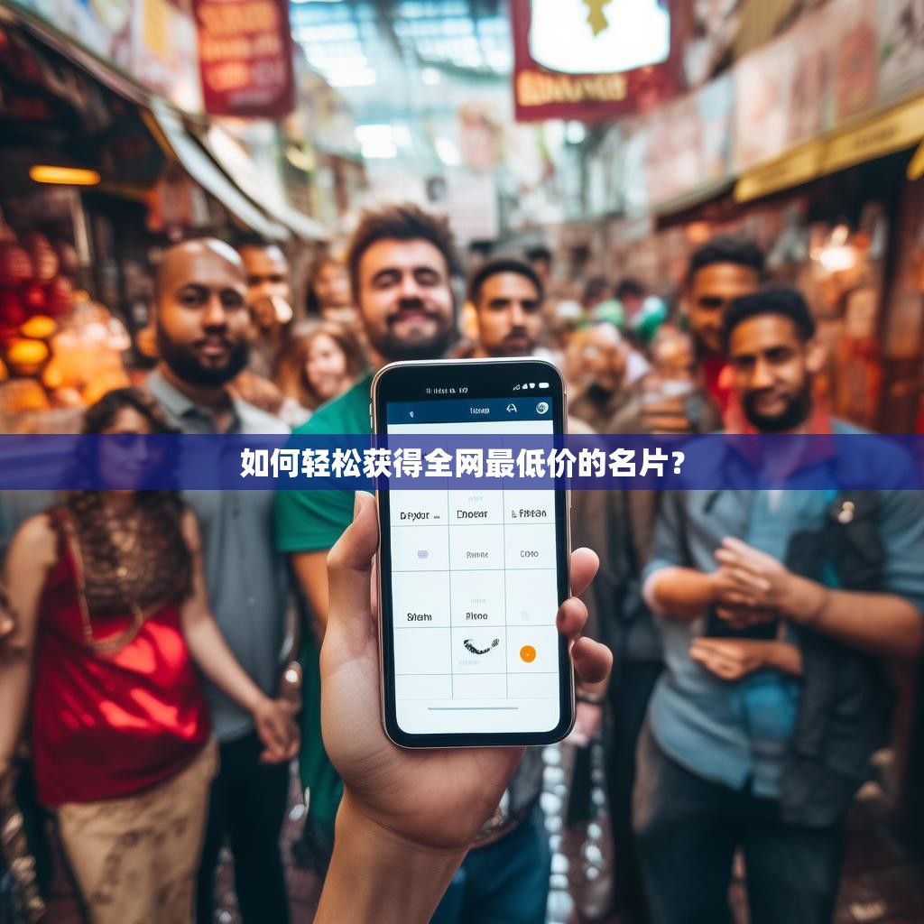 如何轻松获得全网最低价的名片？