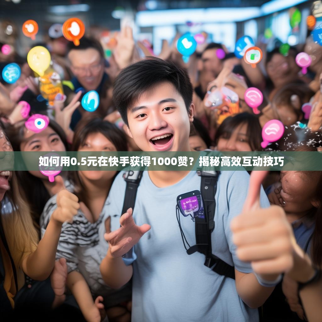 如何用0.5元在快手获得1000赞？揭秘高效互动技巧