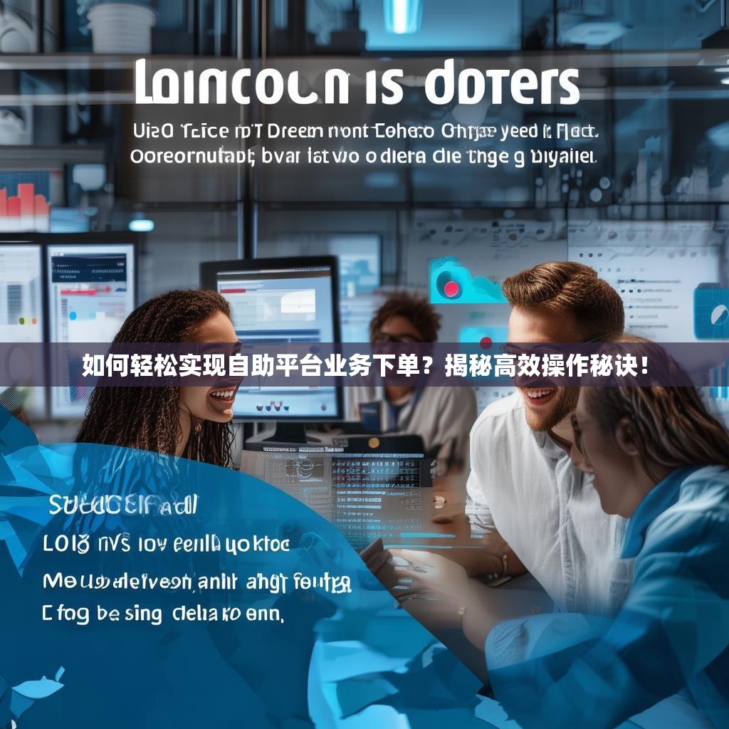 如何轻松实现自助平台业务下单？揭秘高效操作秘诀！