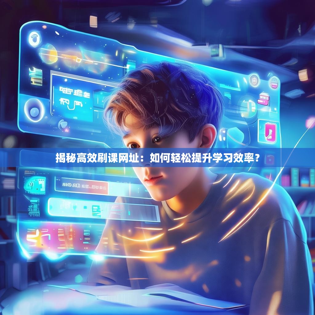 揭秘高效刷课网址：如何轻松提升学习效率？