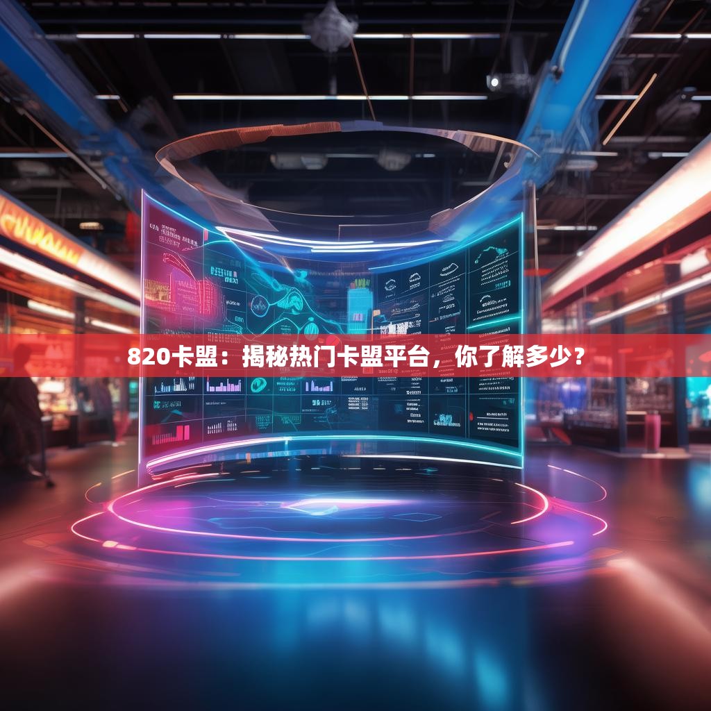 820卡盟：揭秘热门卡盟平台，你了解多少？