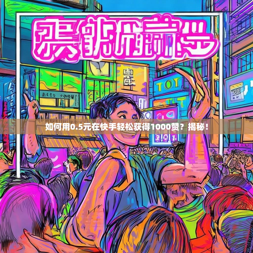 如何用0.5元在快手轻松获得1000赞？揭秘！