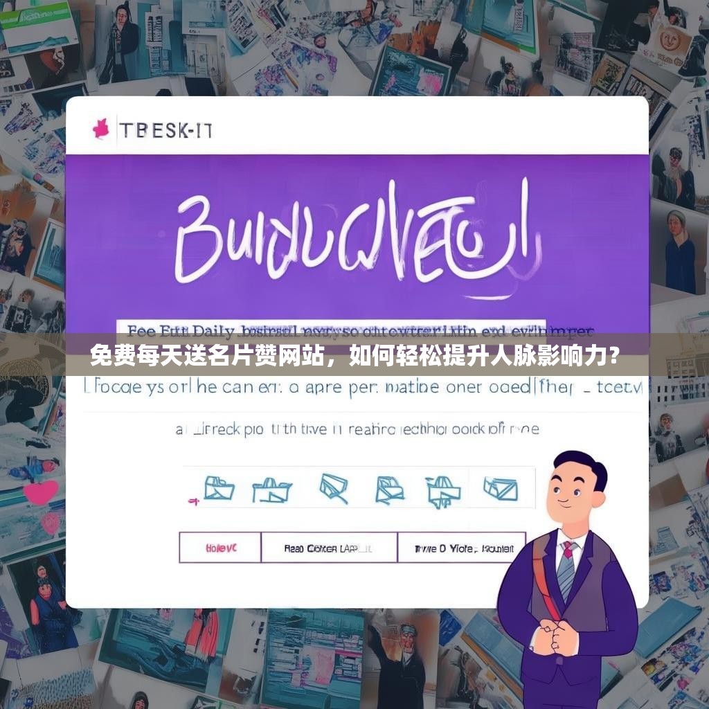 免费每天送名片赞网站，如何轻松提升人脉影响力？