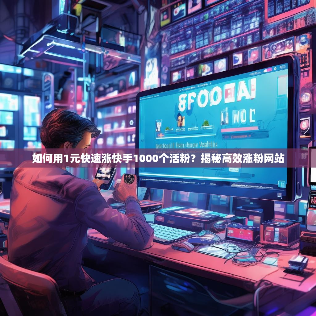 如何用1元快速涨快手1000个活粉？揭秘高效涨粉网站