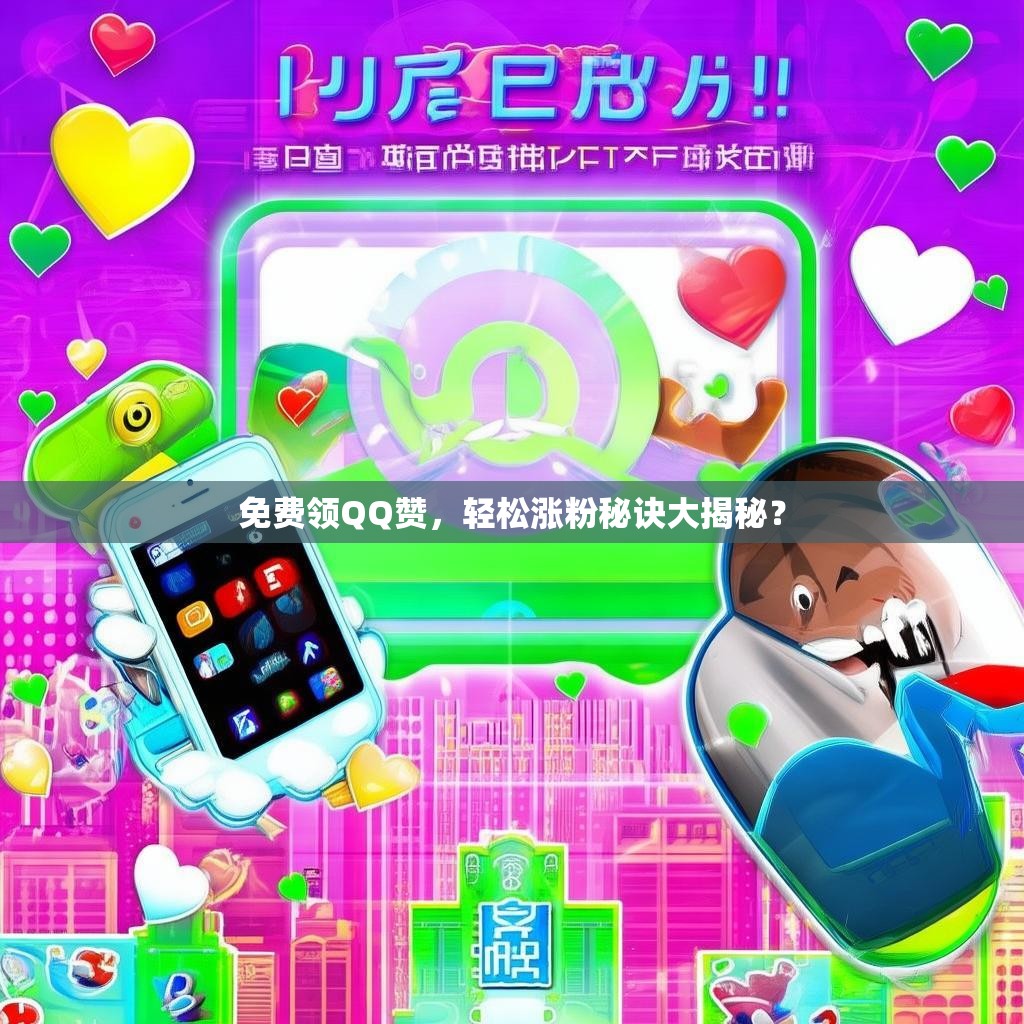 免费领QQ赞，轻松涨粉秘诀大揭秘？