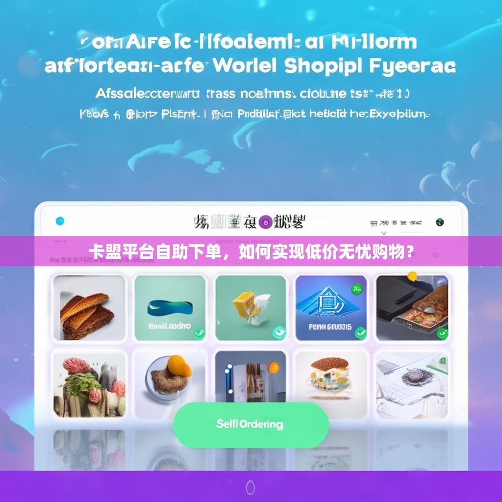 卡盟平台自助下单，如何实现低价无忧购物？