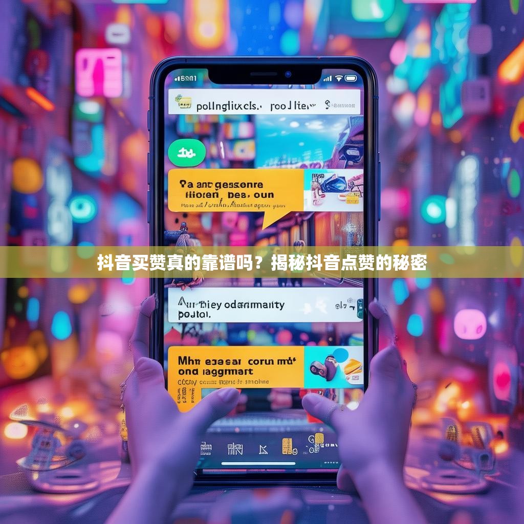 抖音买赞真的靠谱吗？揭秘抖音点赞的秘密