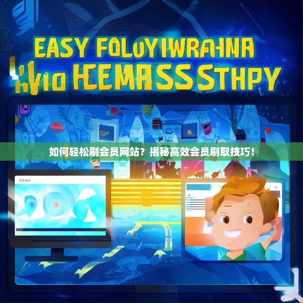 如何轻松刷会员网站？揭秘高效会员刷取技巧！