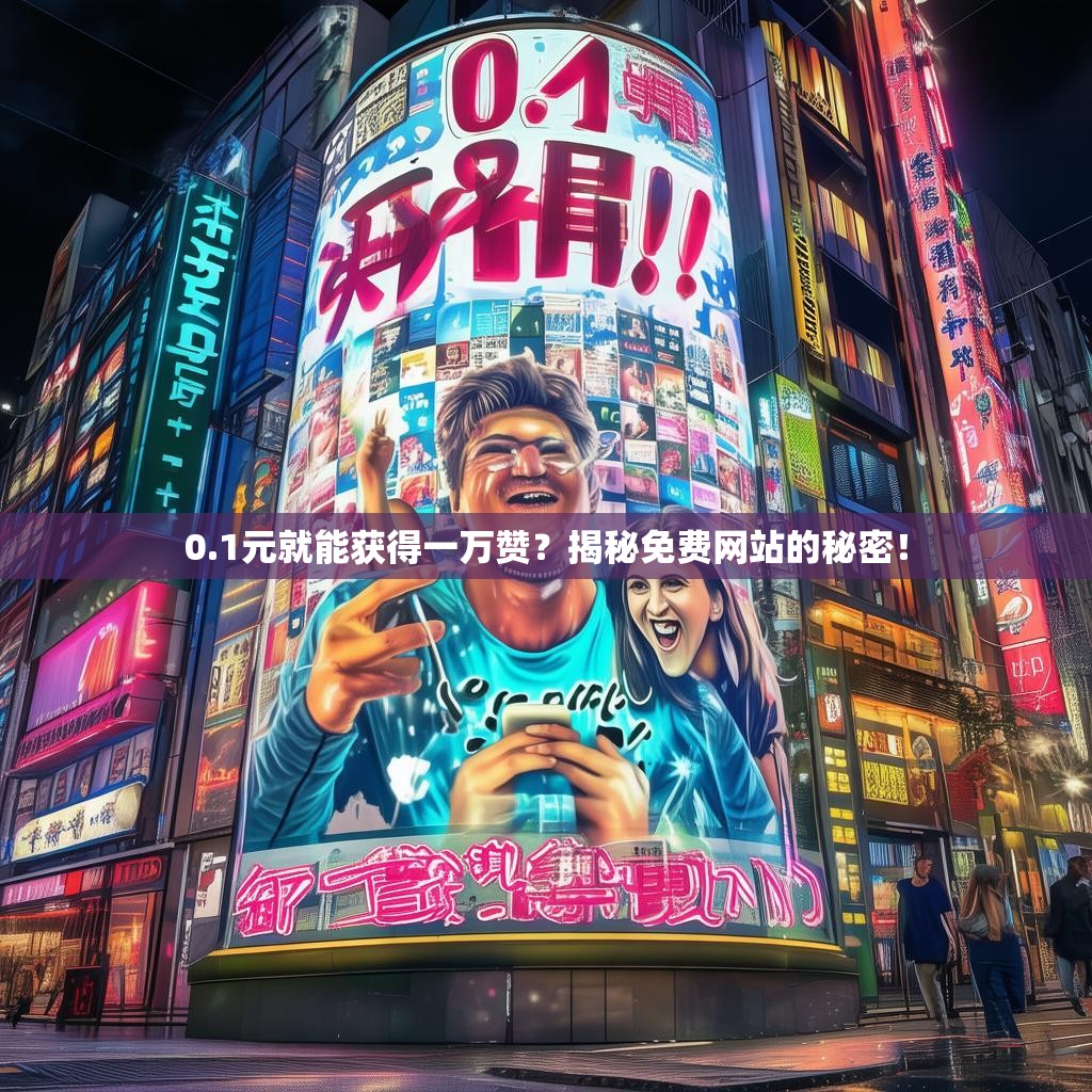 0.1元就能获得一万赞？揭秘免费网站的秘密！