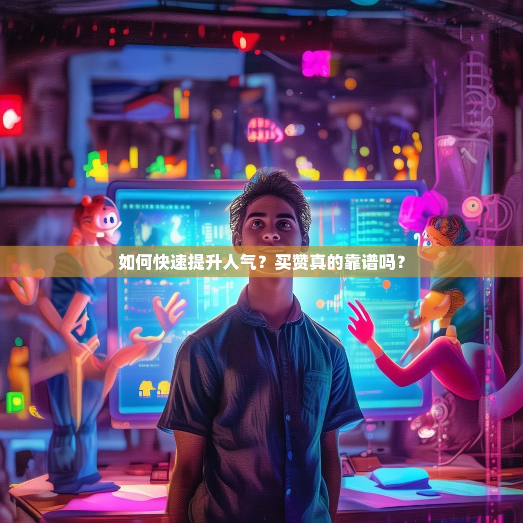 如何快速提升人气？买赞真的靠谱吗？