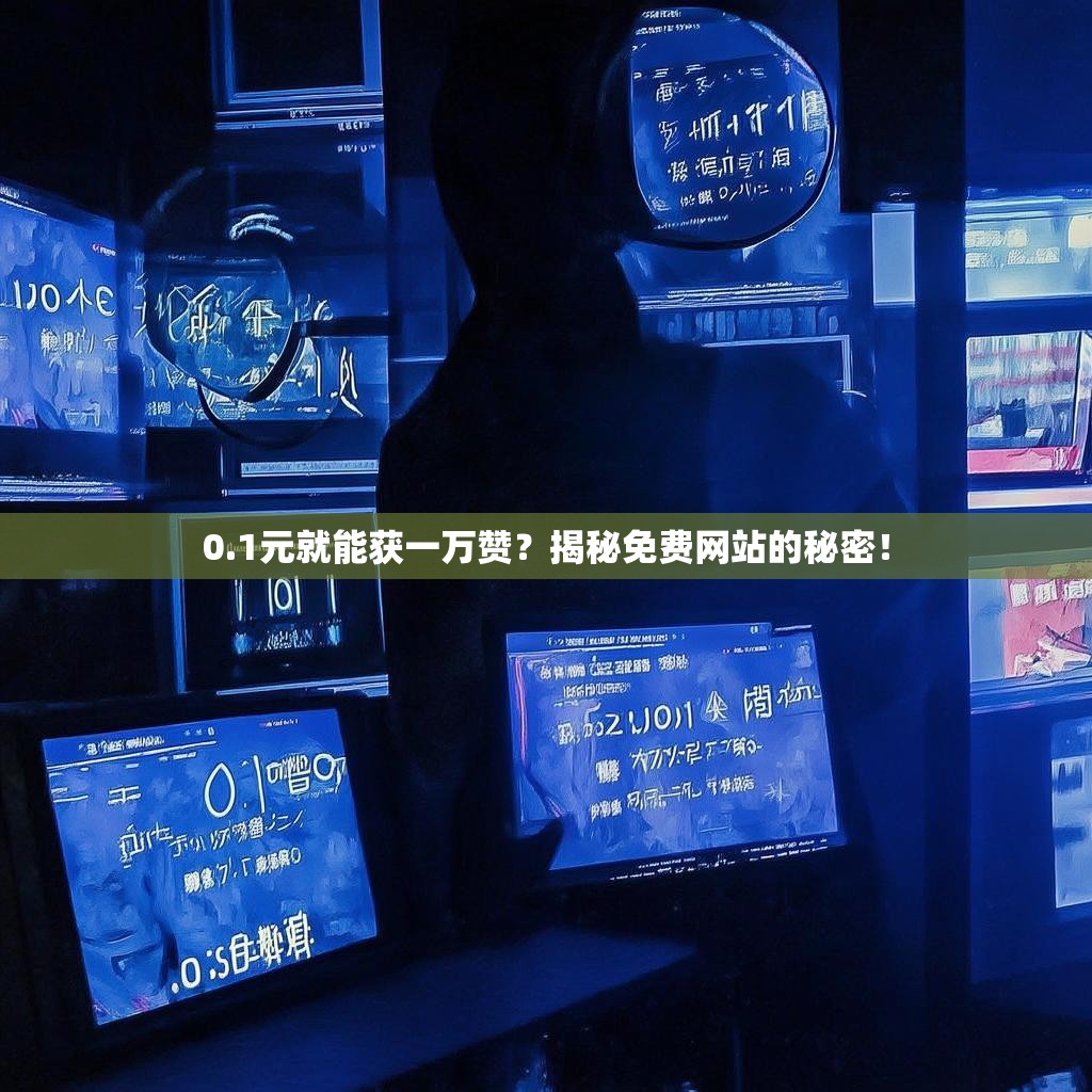 0.1元就能获一万赞？揭秘免费网站的秘密！