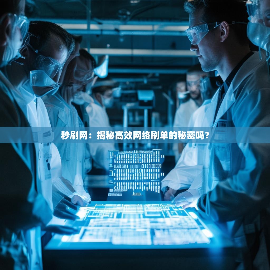 秒刷网：揭秘高效网络刷单的秘密吗？