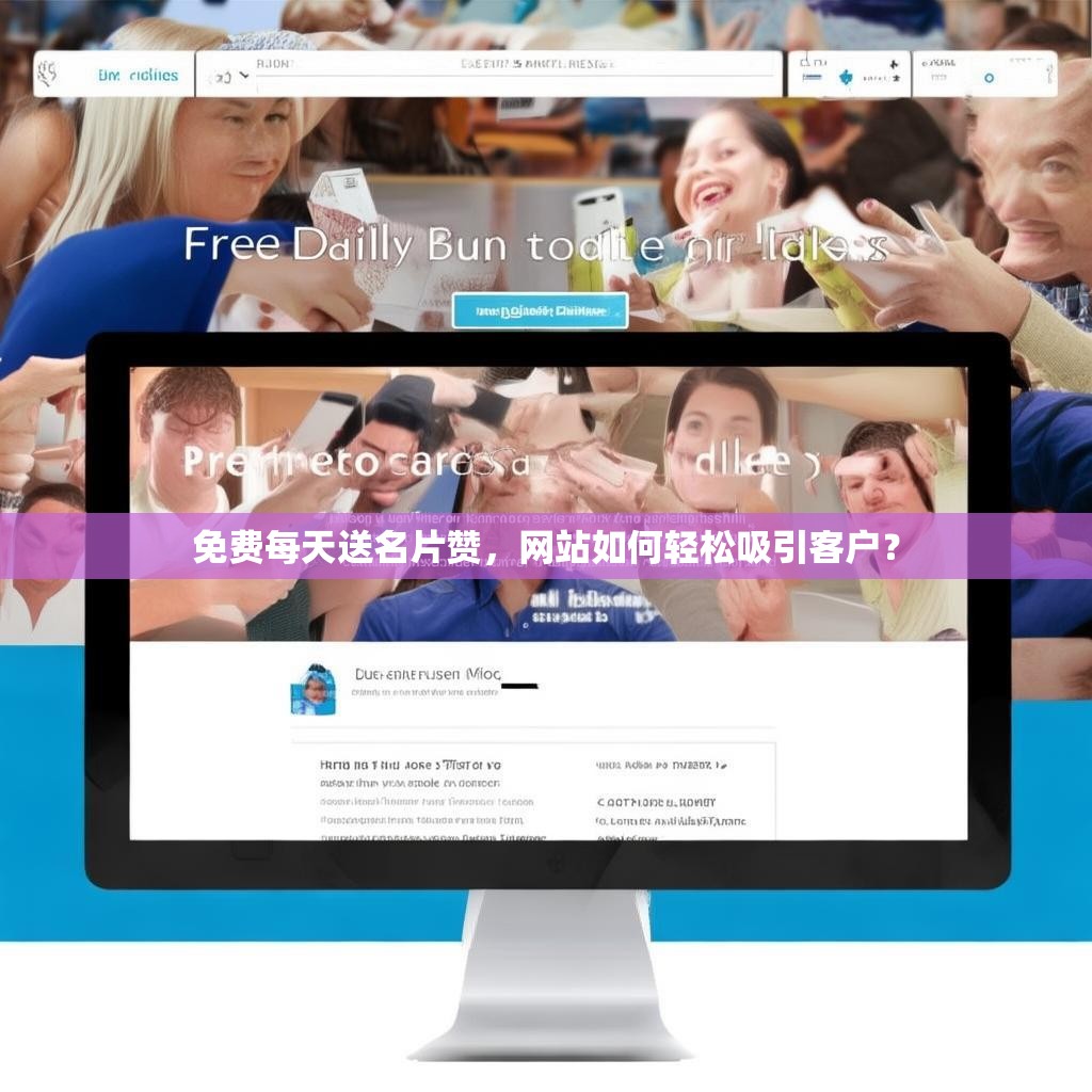 免费每天送名片赞，网站如何轻松吸引客户？