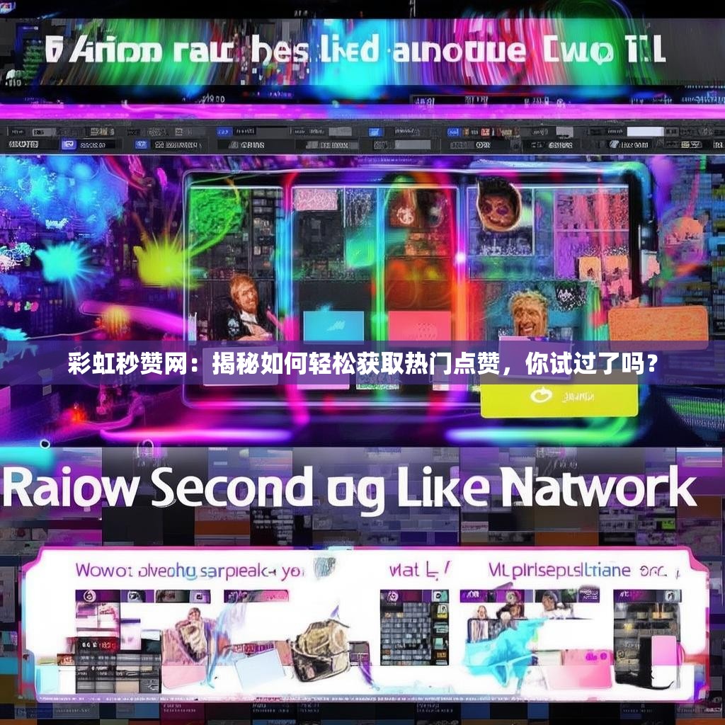 彩虹秒赞网：揭秘如何轻松获取热门点赞，你试过了吗？