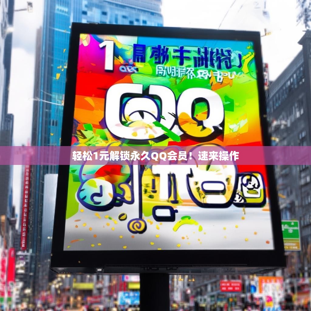 轻松1元解锁永久QQ会员！速来操作