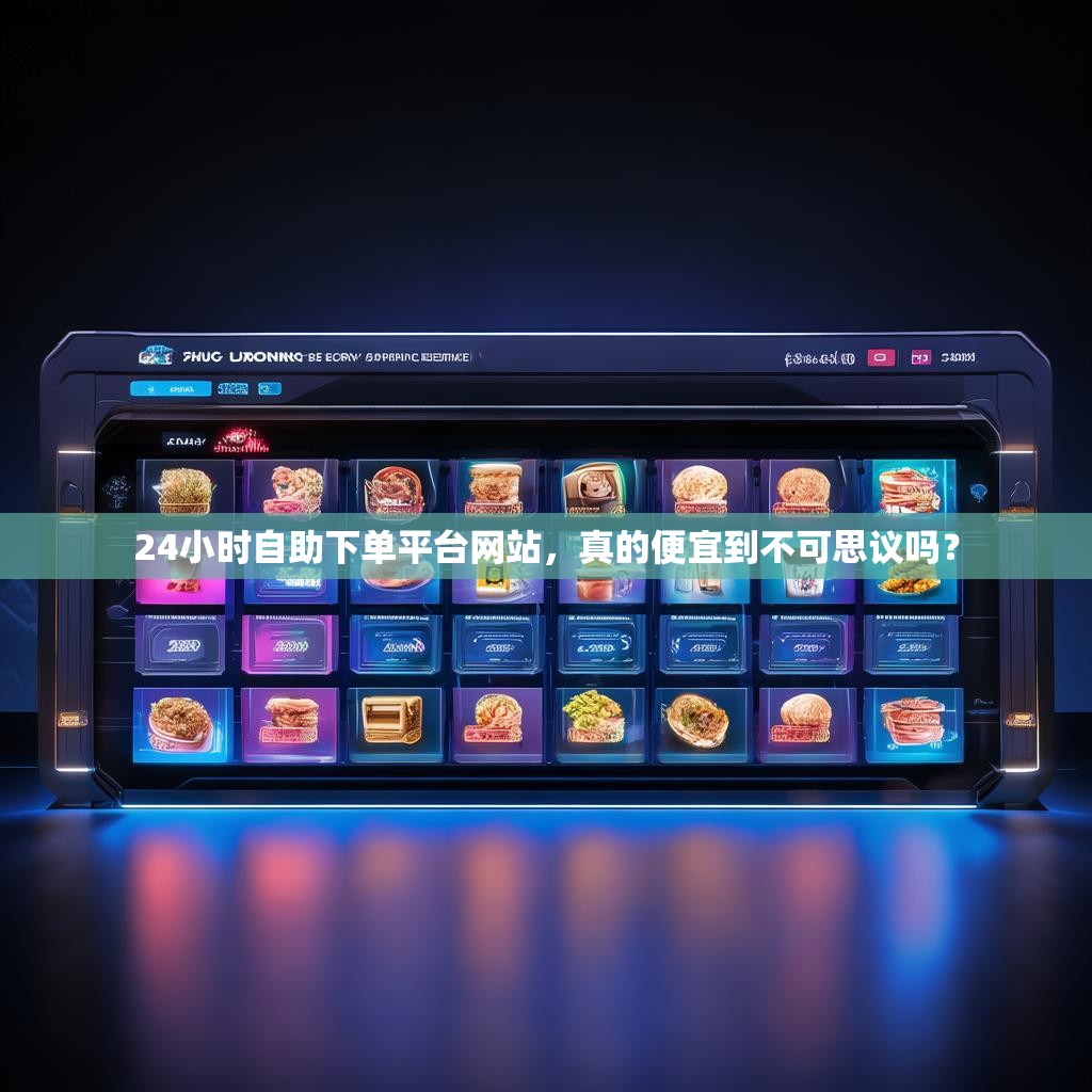 24小时自助下单平台网站，真的便宜到不可思议吗？