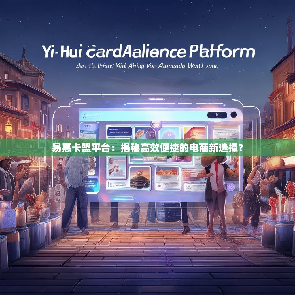 易惠卡盟平台：揭秘高效便捷的电商新选择？