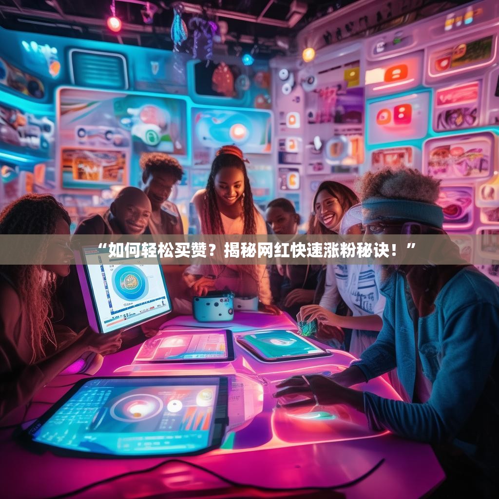 “如何轻松买赞？揭秘网红快速涨粉秘诀！”