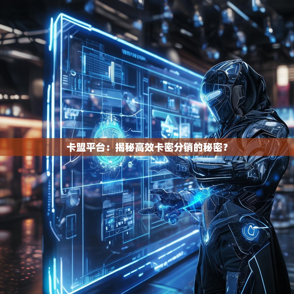 卡盟平台：揭秘高效卡密分销的秘密？