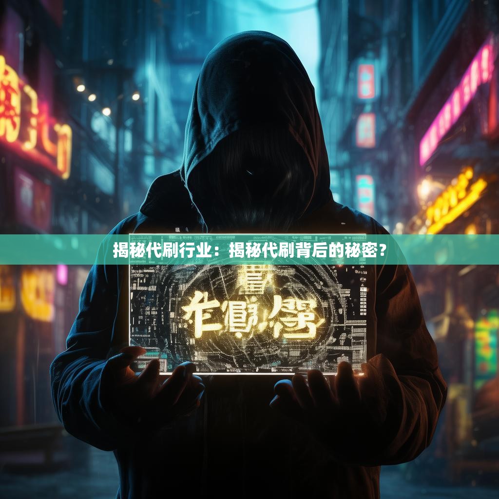 揭秘代刷行业：揭秘代刷背后的秘密？