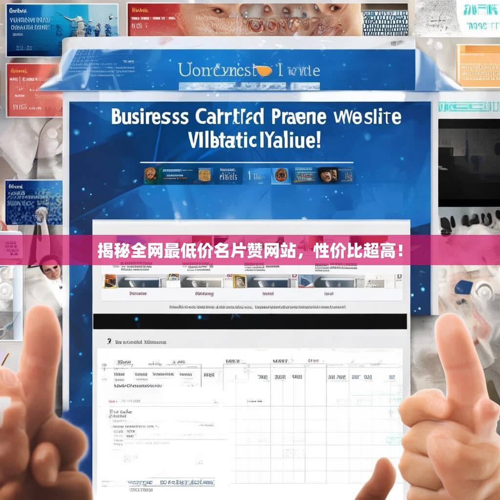 揭秘全网最低价名片赞网站，性价比超高！