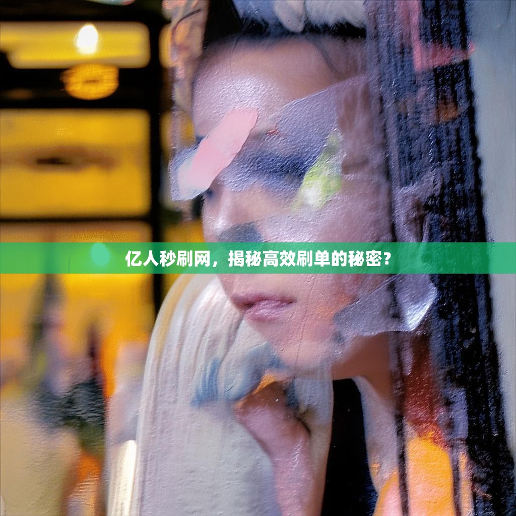 亿人秒刷网，揭秘高效刷单的秘密？