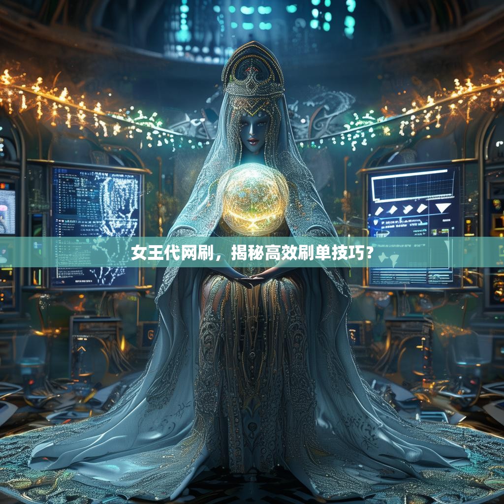 女王代网刷，揭秘高效刷单技巧？