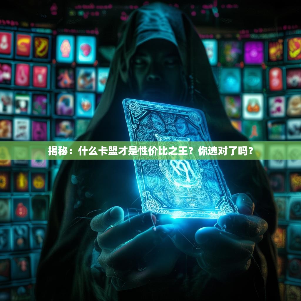 揭秘：什么卡盟才是性价比之王？你选对了吗？