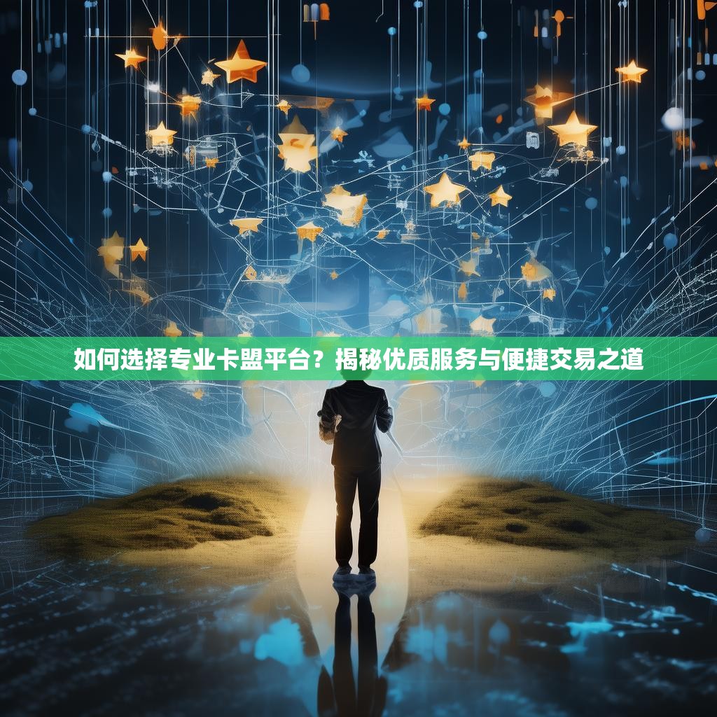 如何选择专业卡盟平台？揭秘优质服务与便捷交易之道