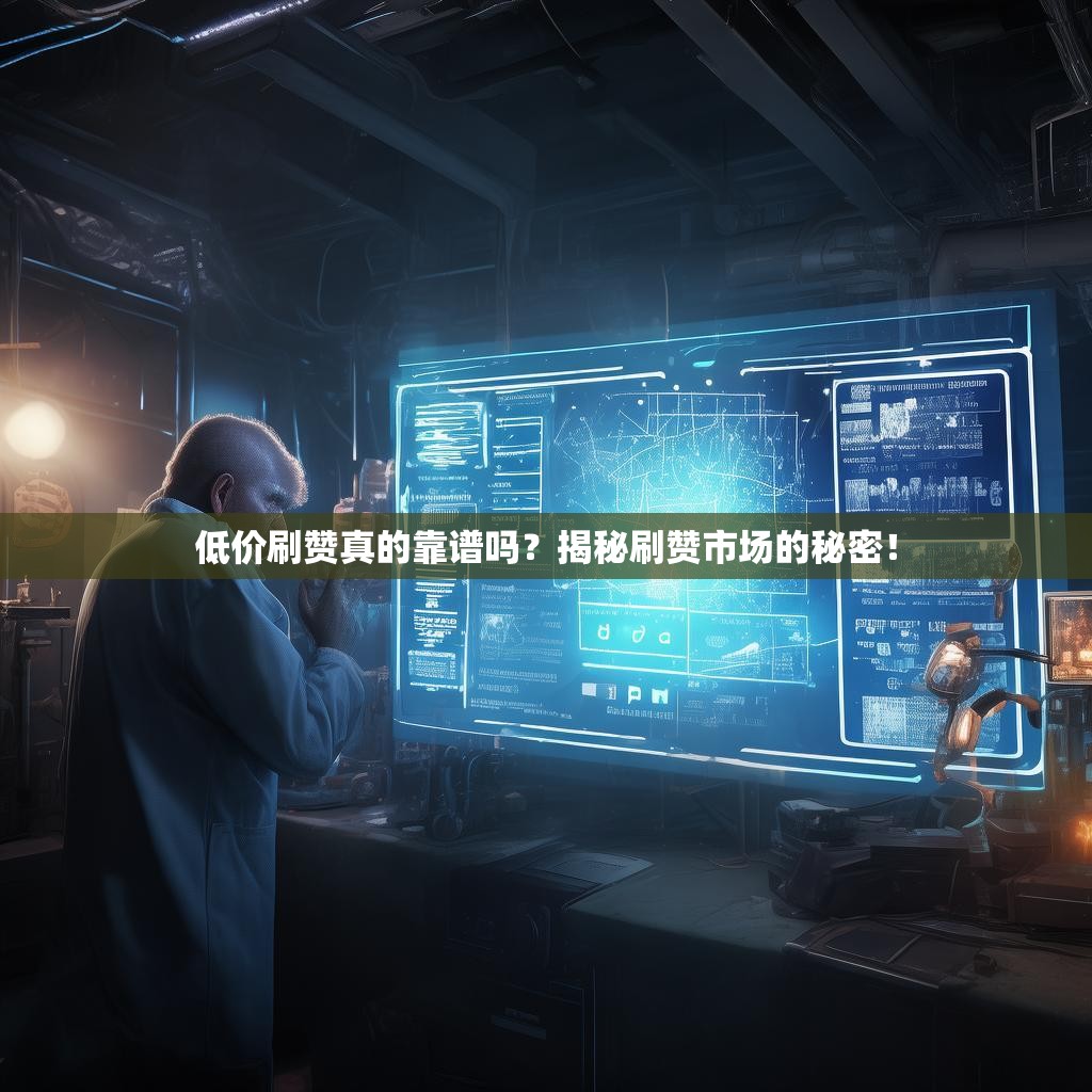 低价刷赞真的靠谱吗？揭秘刷赞市场的秘密！