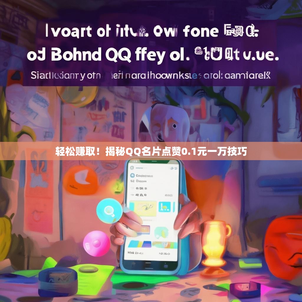 轻松赚取！揭秘QQ名片点赞0.1元一万技巧