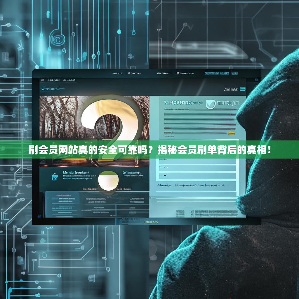 刷会员网站真的安全可靠吗？揭秘会员刷单背后的真相！