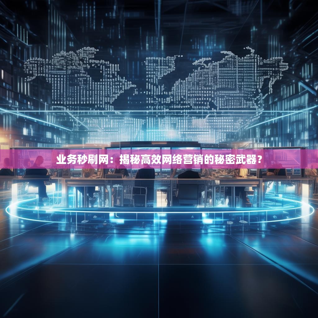 业务秒刷网：揭秘高效网络营销的秘密武器？