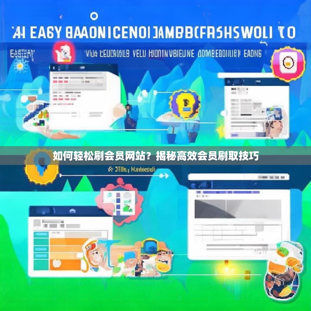如何轻松刷会员网站？揭秘高效会员刷取技巧