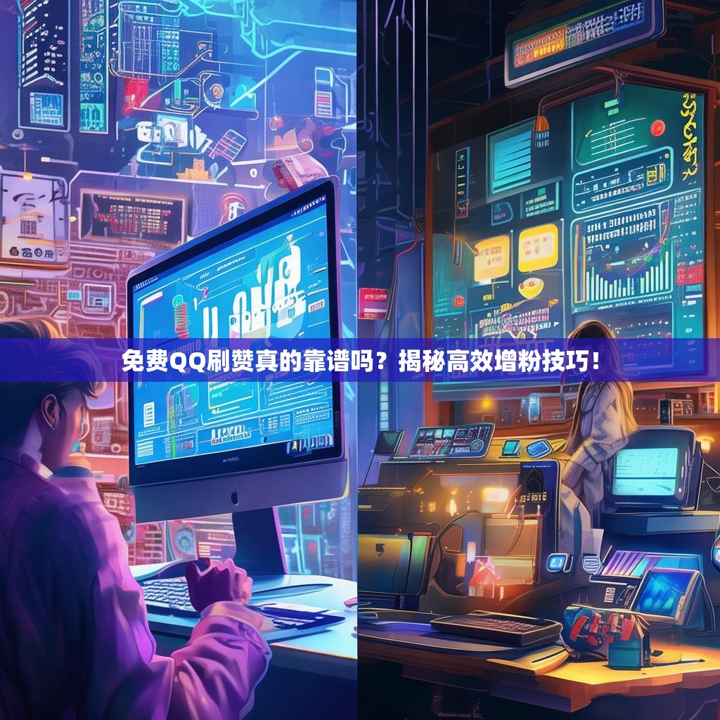 免费QQ刷赞真的靠谱吗？揭秘高效增粉技巧！