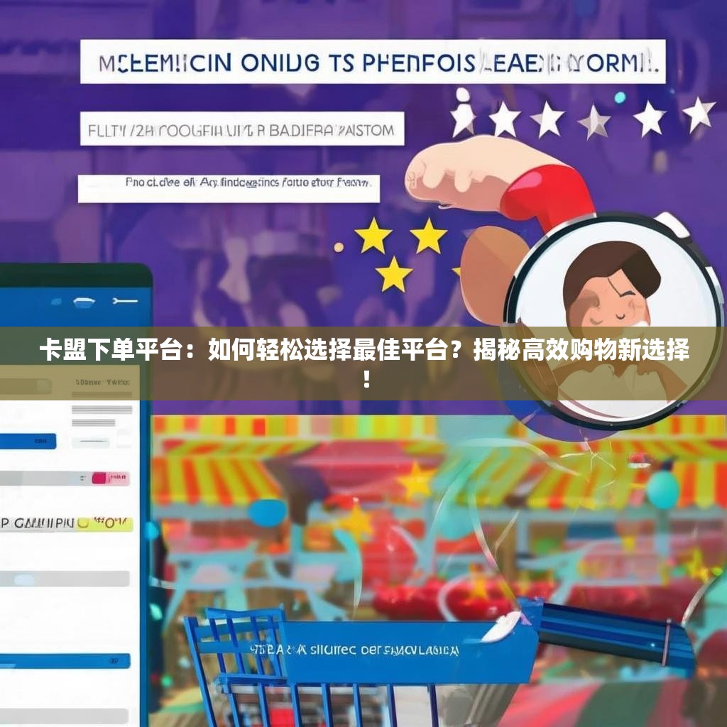 卡盟下单平台：如何轻松选择最佳平台？揭秘高效购物新选择！