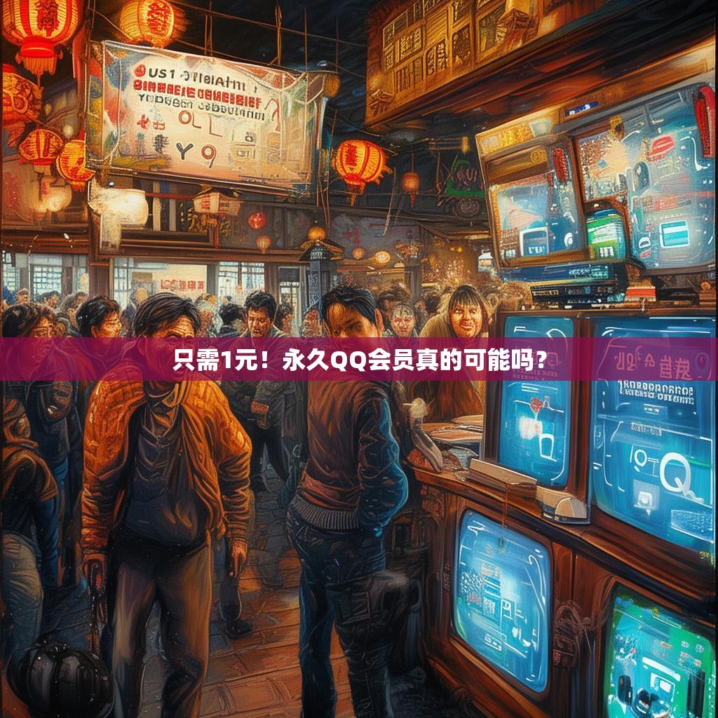 只需1元！永久QQ会员真的可能吗？