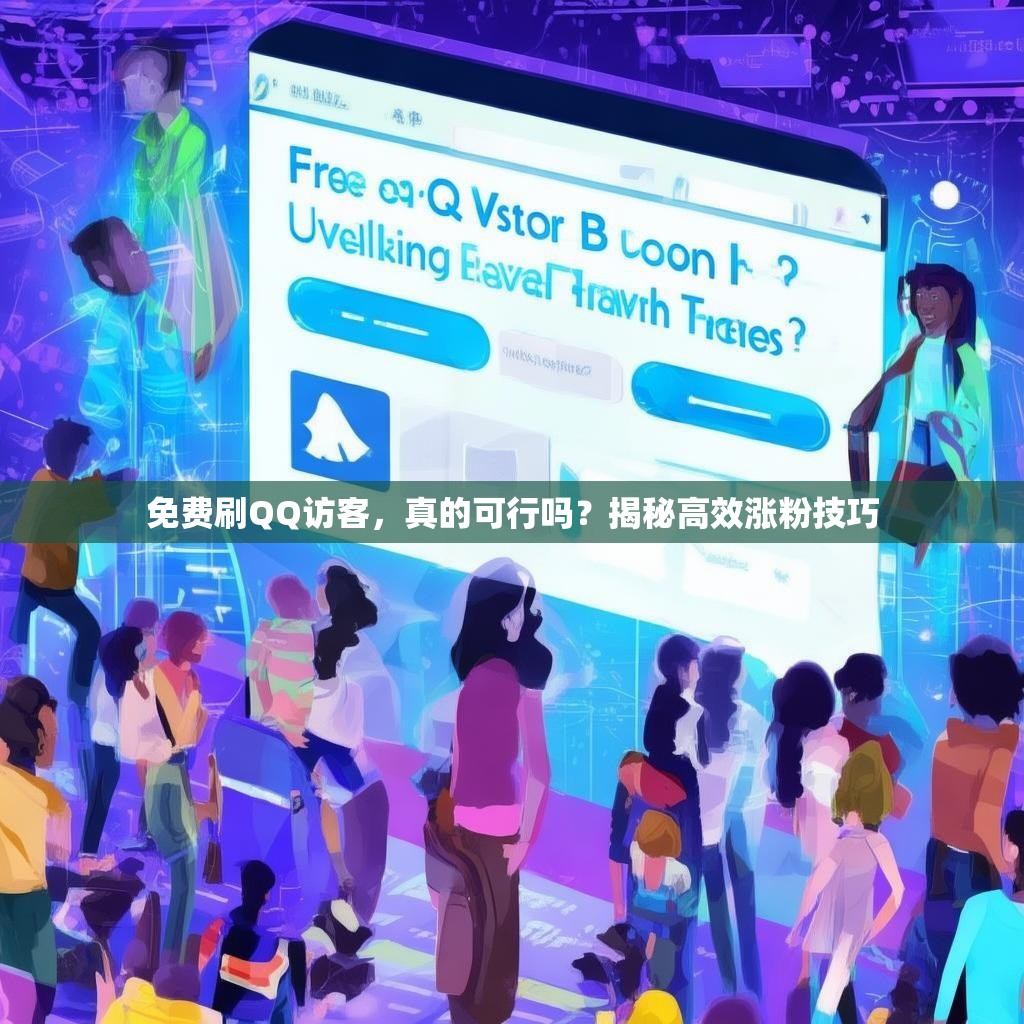 免费刷QQ访客，真的可行吗？揭秘高效涨粉技巧