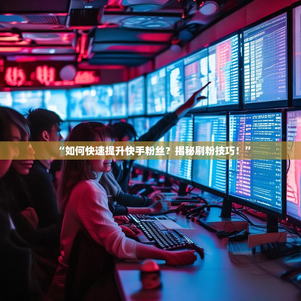 “如何快速提升快手粉丝？揭秘刷粉技巧！”