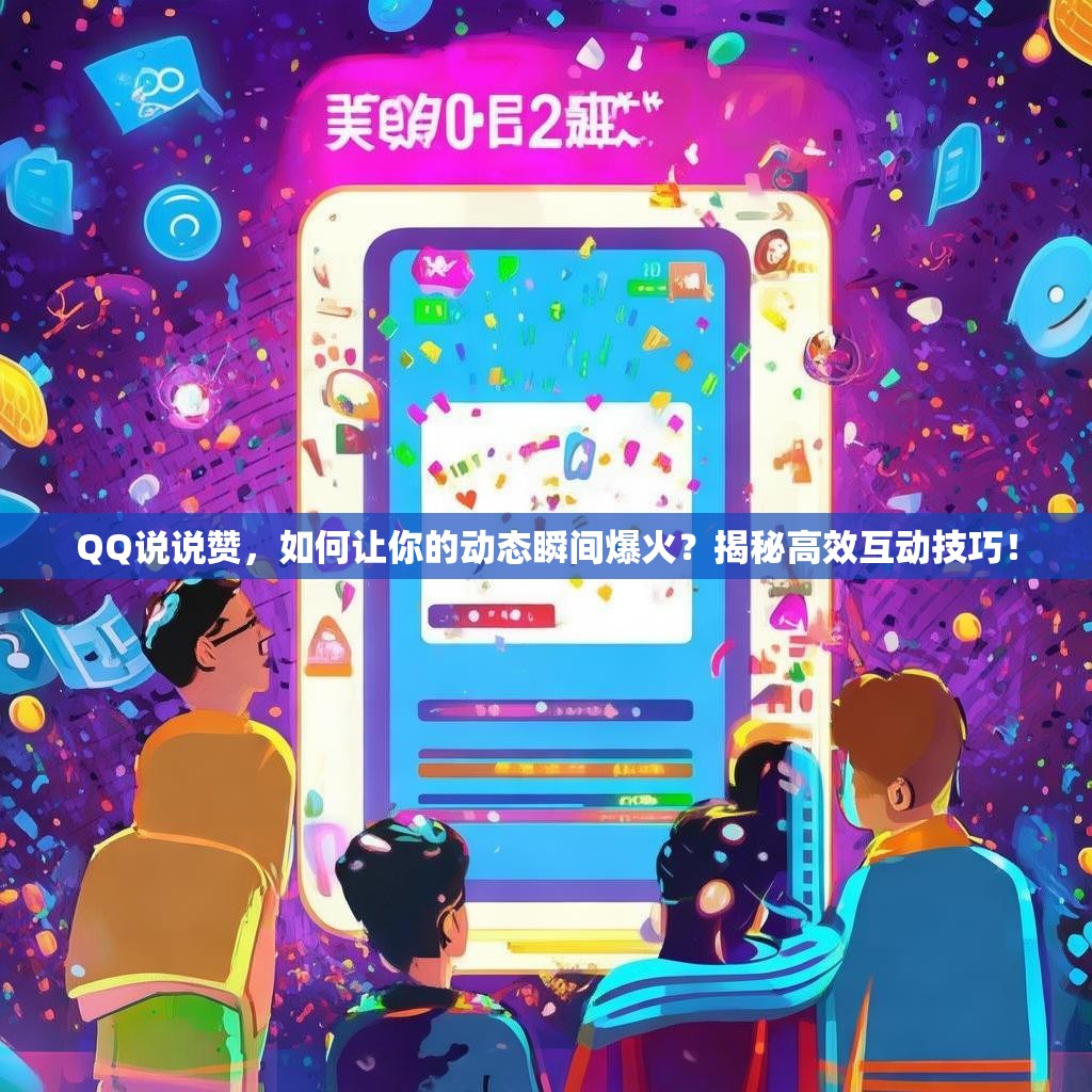 QQ说说赞，如何让你的动态瞬间爆火？揭秘高效互动技巧！