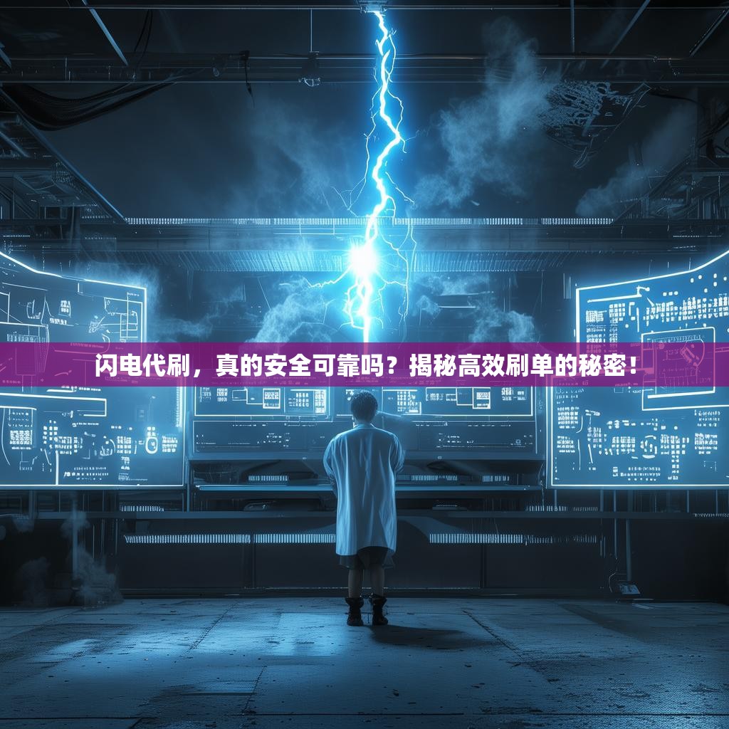 闪电代刷，真的安全可靠吗？揭秘高效刷单的秘密！